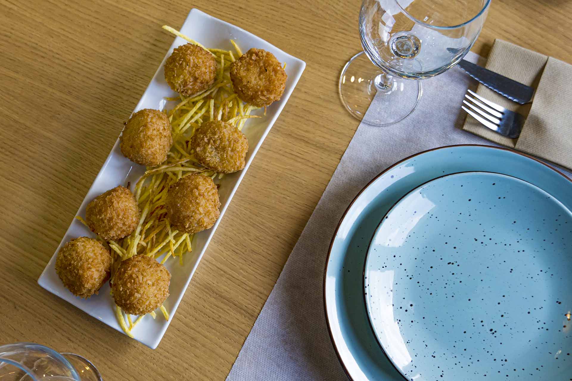 Croquetas de jamón (8uds)